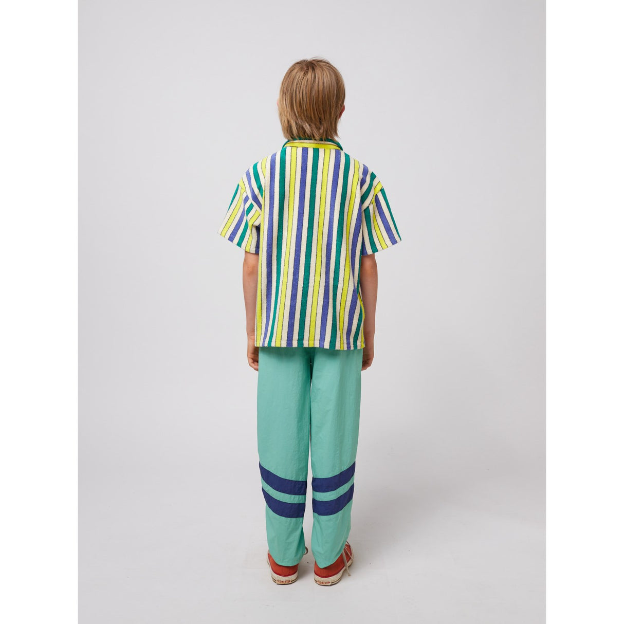 Bobo Choses Multicolor Smiling Färg Block Tracksuit Byxor