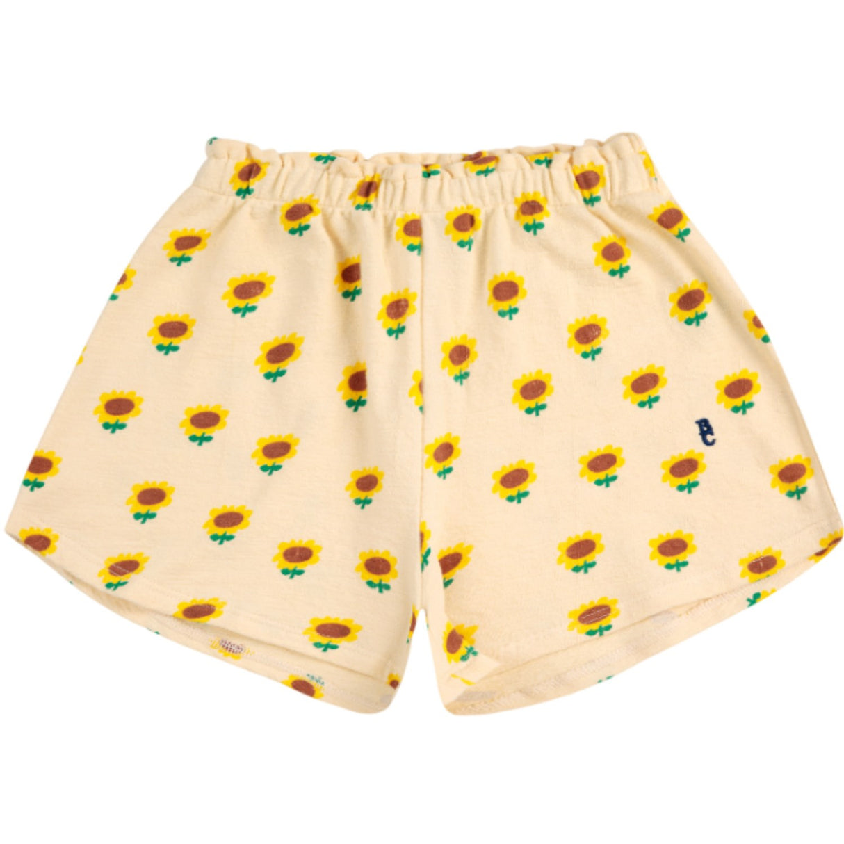 Bobo Choses Offwhite Sunflower All Över Shorts