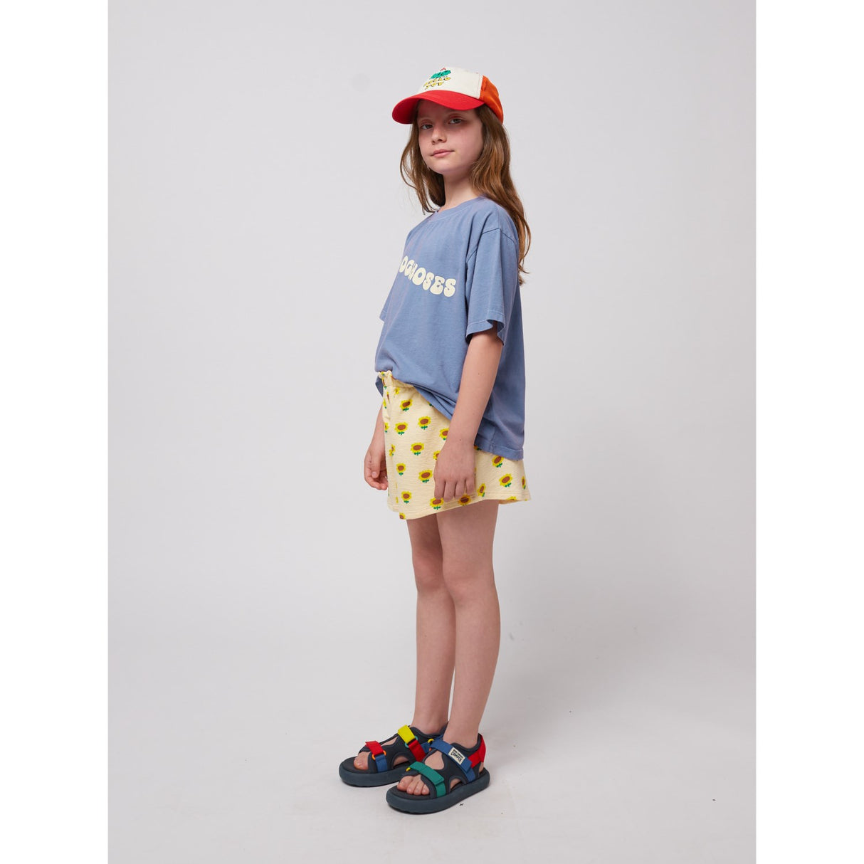 Bobo Choses Offwhite Sunflower All Över Shorts