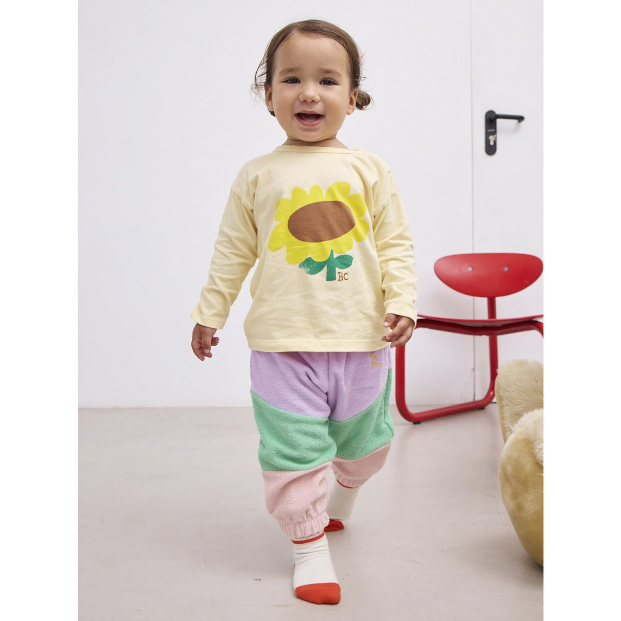 Bobo Choses Offwhite Sunflower Blus
