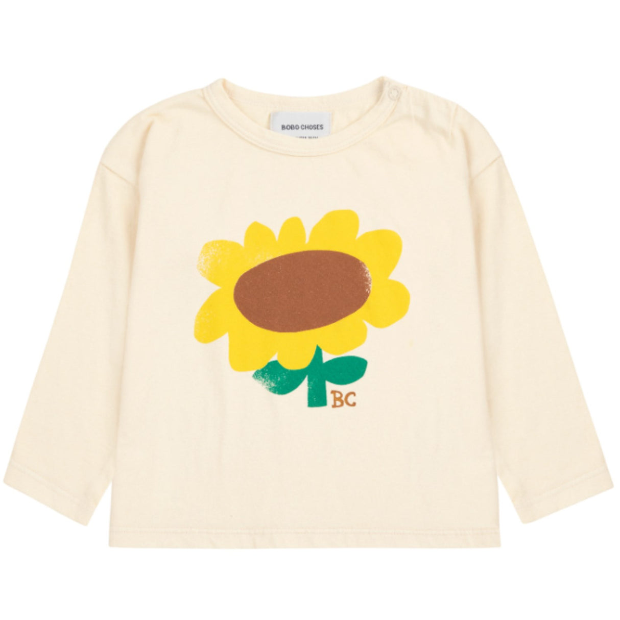 Bobo Choses Offwhite Sunflower Blus