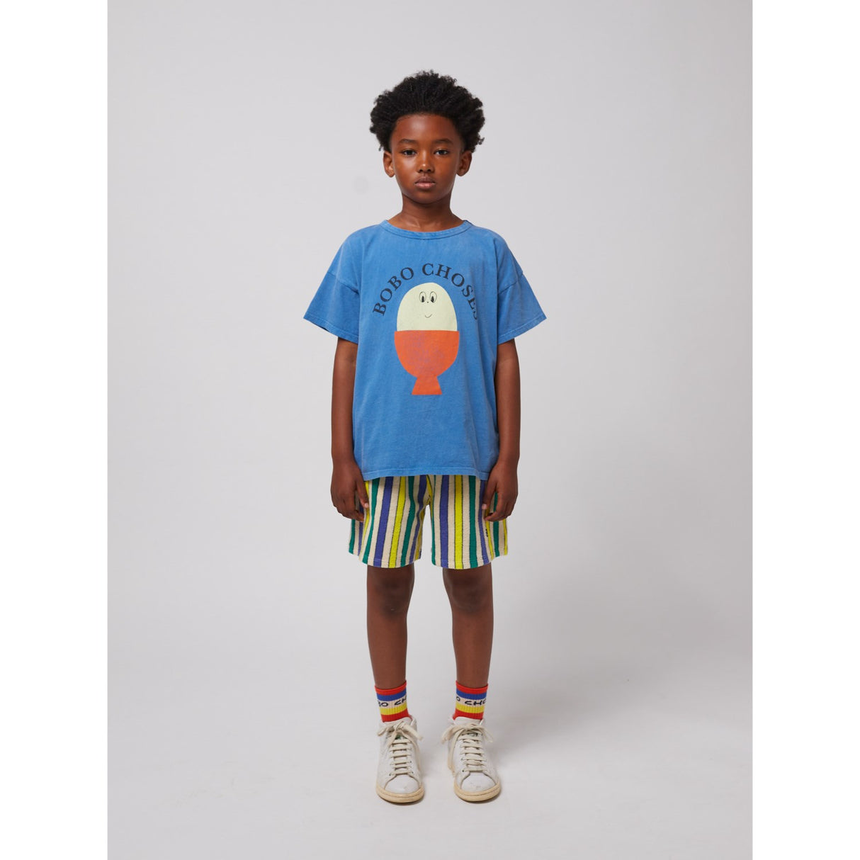Bobo Choses Ljus Blue Morning Egg T-Shirt