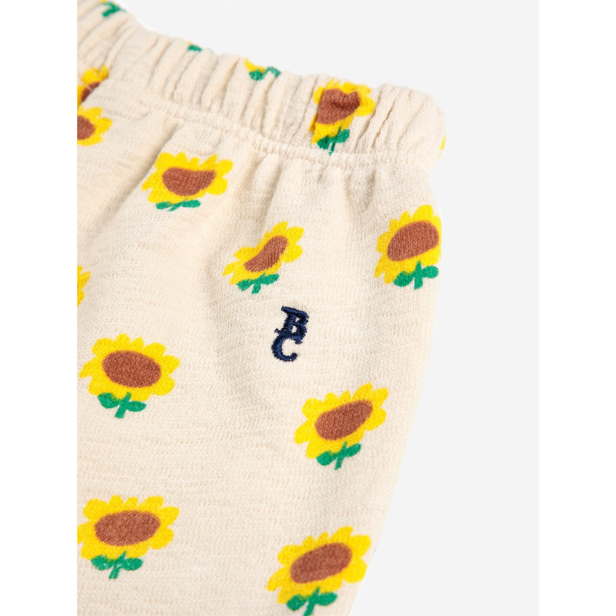 Bobo Choses Beige Sunflower All Över Jogging Byxor
