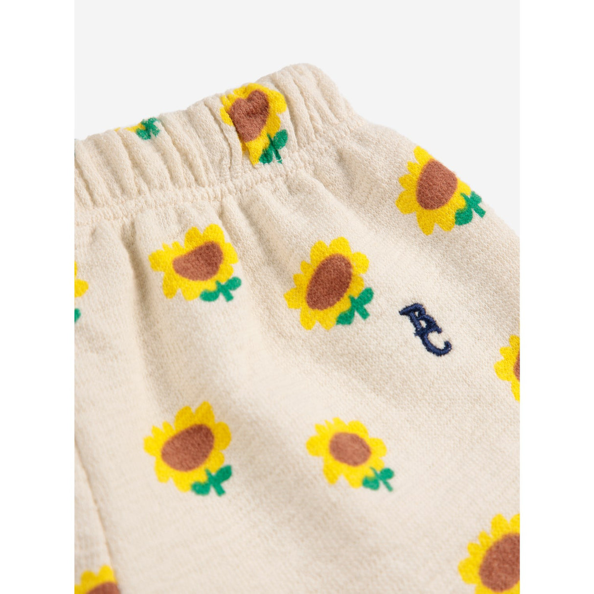 Bobo Choses Beige Sunflower All Över Jogging Byxor