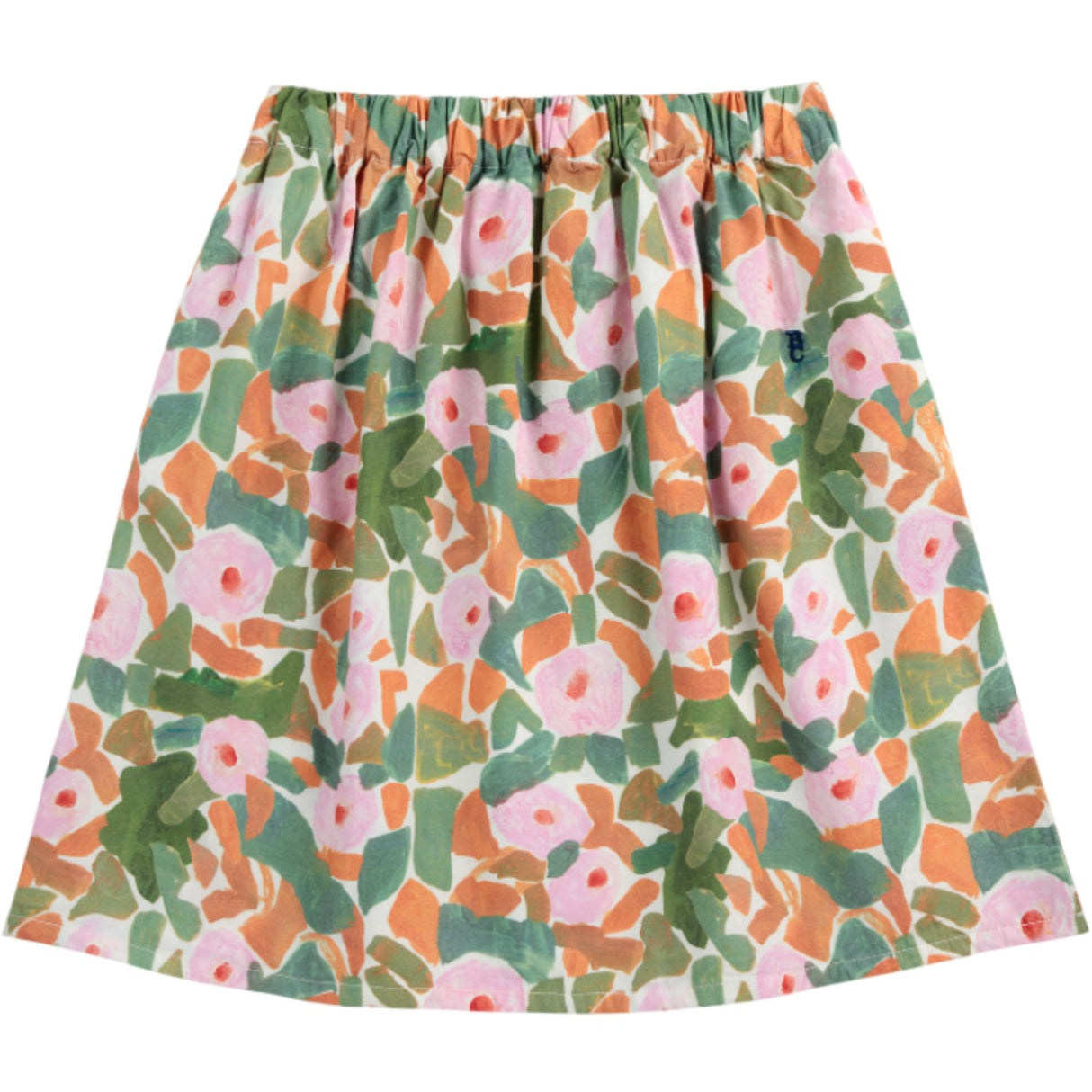 Bobo Choses Multicolor Floral All Över Woven Midi Kjol