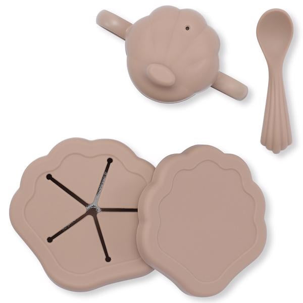 Konges Sløjd Silikon Clam Mat set Blush