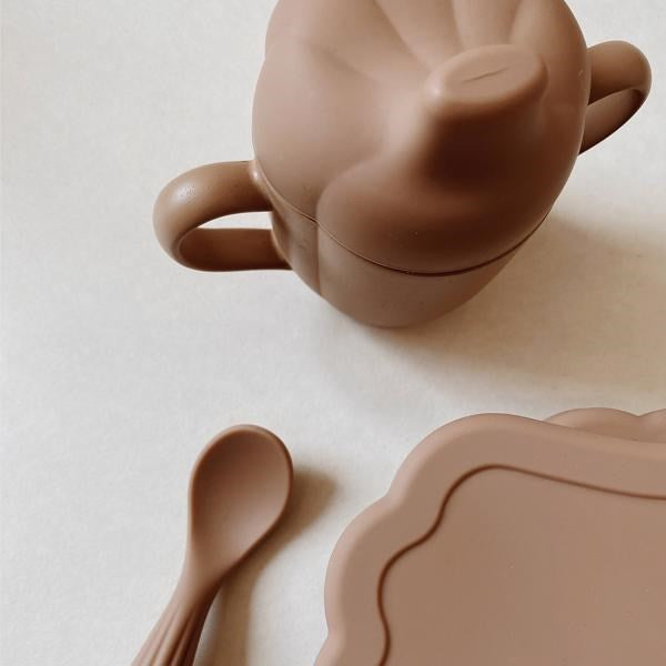 Konges Sløjd Silikon Clam Mat set Blush