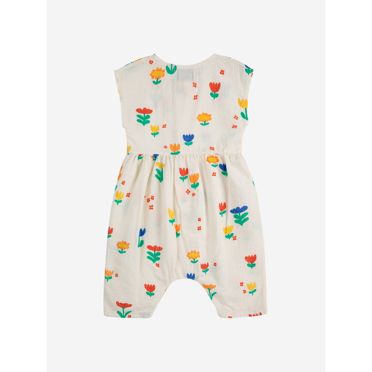 Bobo Choses Offwhite Garden Party All Över Woven Overall