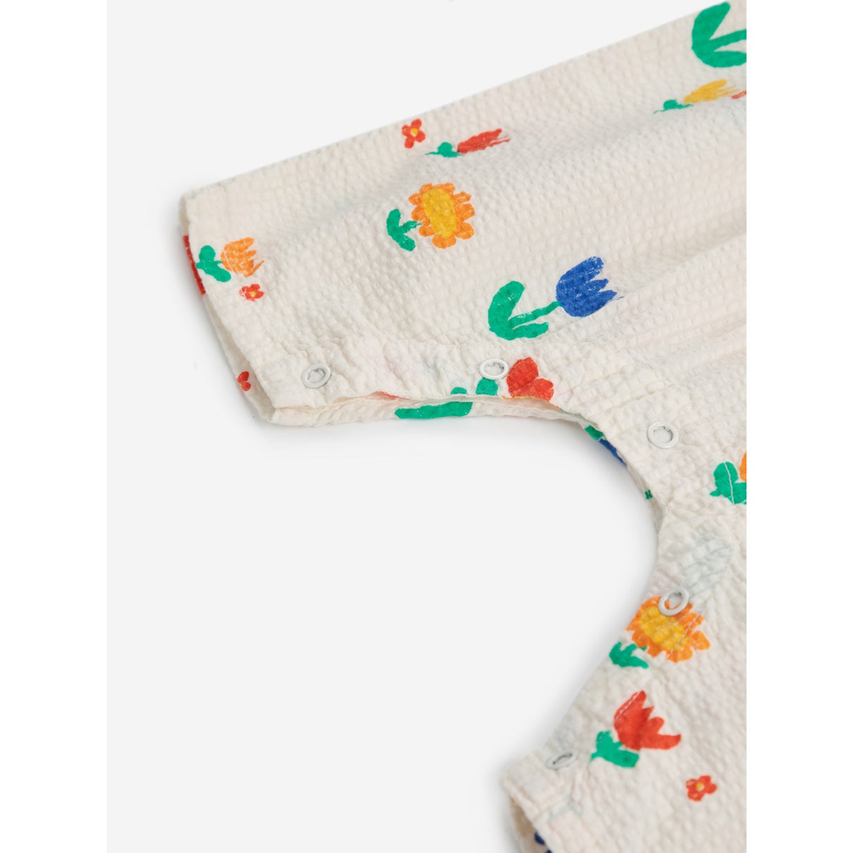 Bobo Choses Offwhite Garden Party All Över Woven Overall