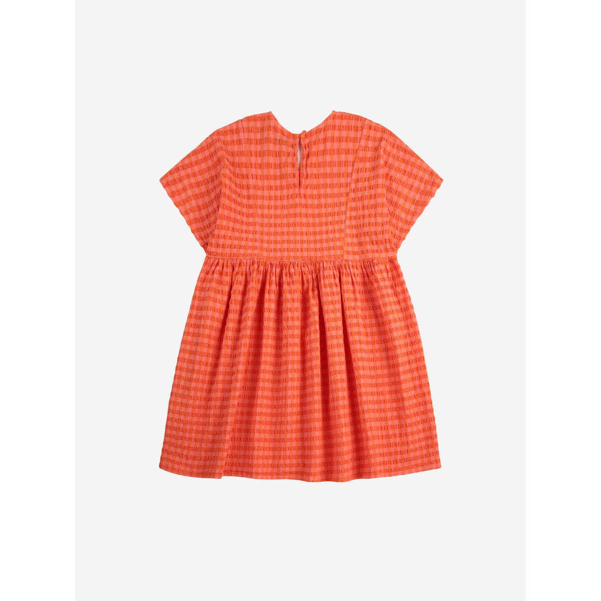 Bobo Choses Fuchsia Vichy Woven Klänning