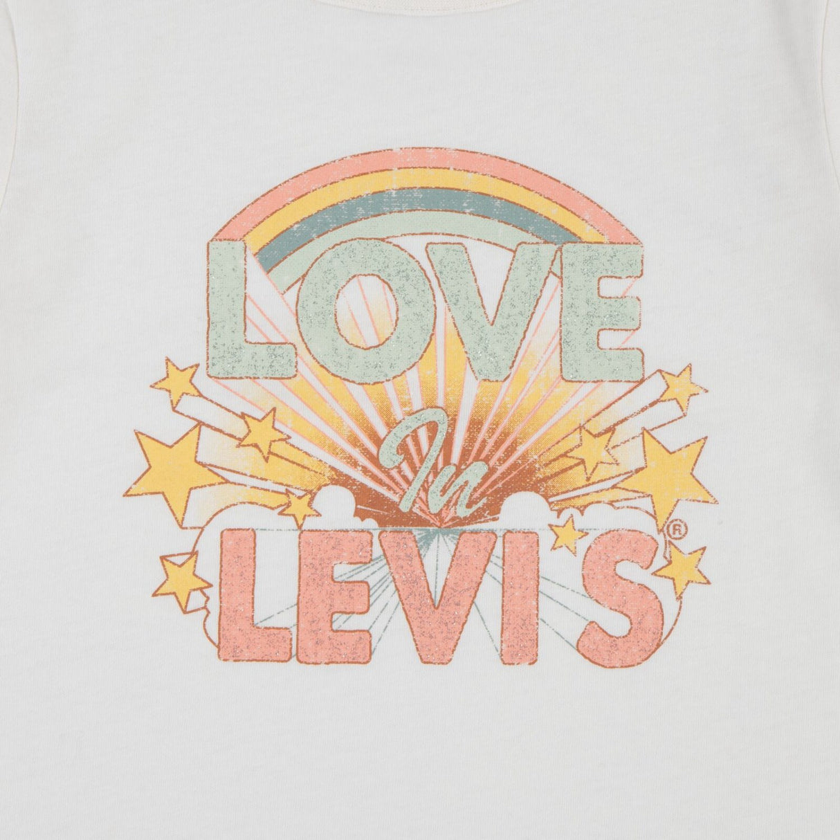 Levi's Gardenia Dubbel Cuff Tee