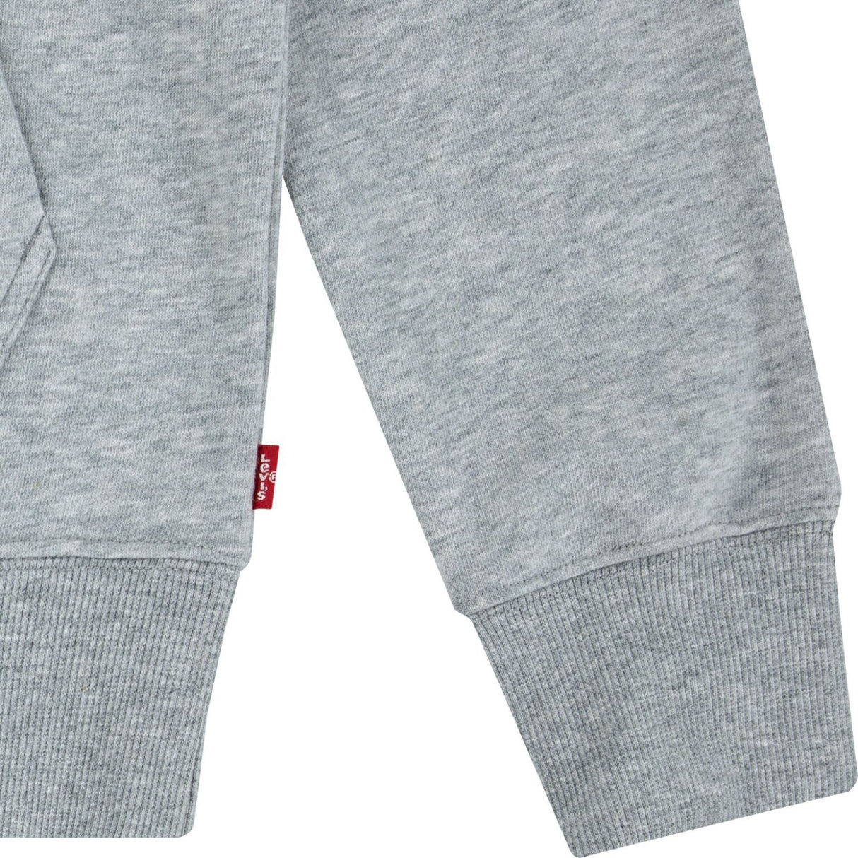 Levi's Grey Heather Lvb Mini Batwing Pull Över Hoodies