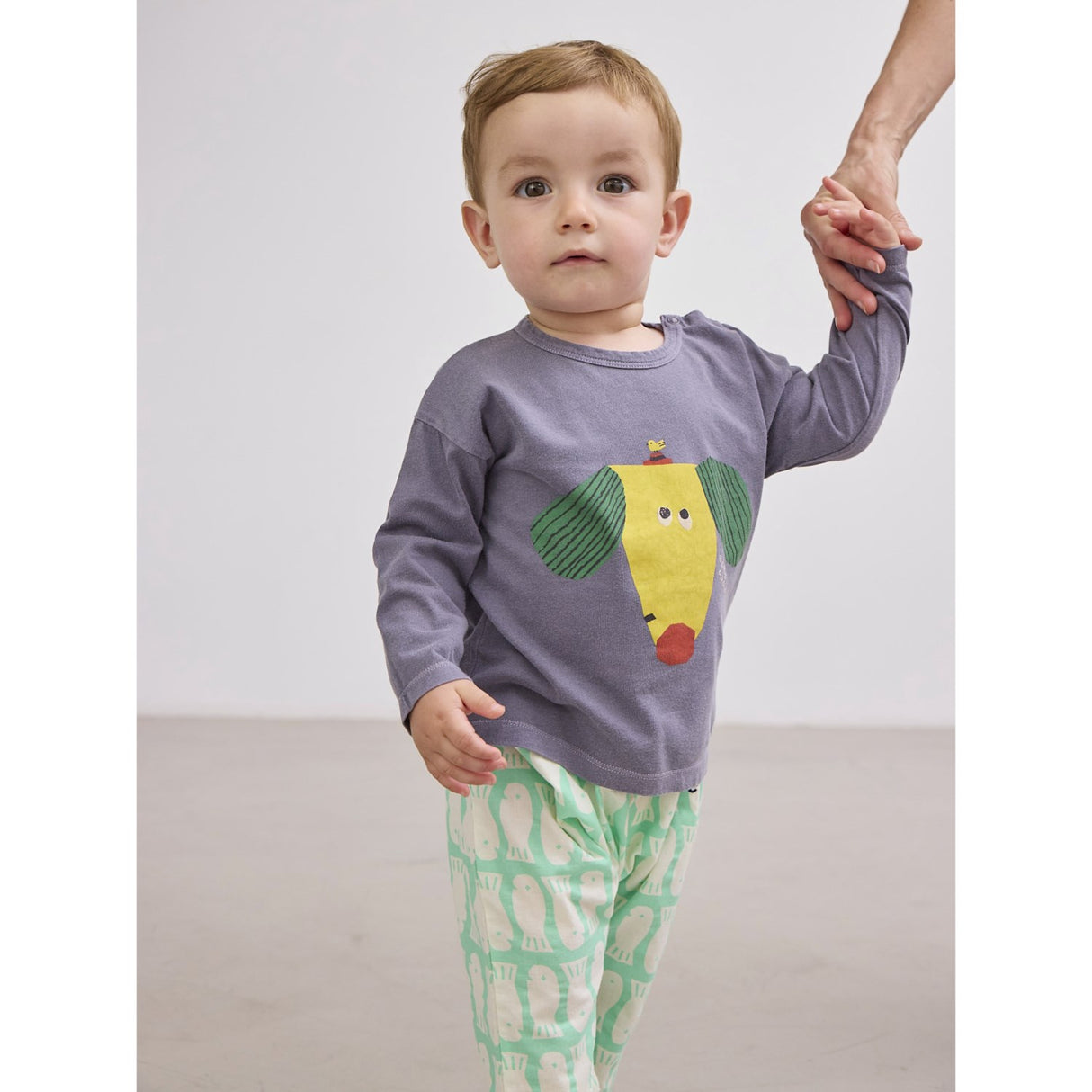 Bobo Choses Navy Blue Happy Dog Blus