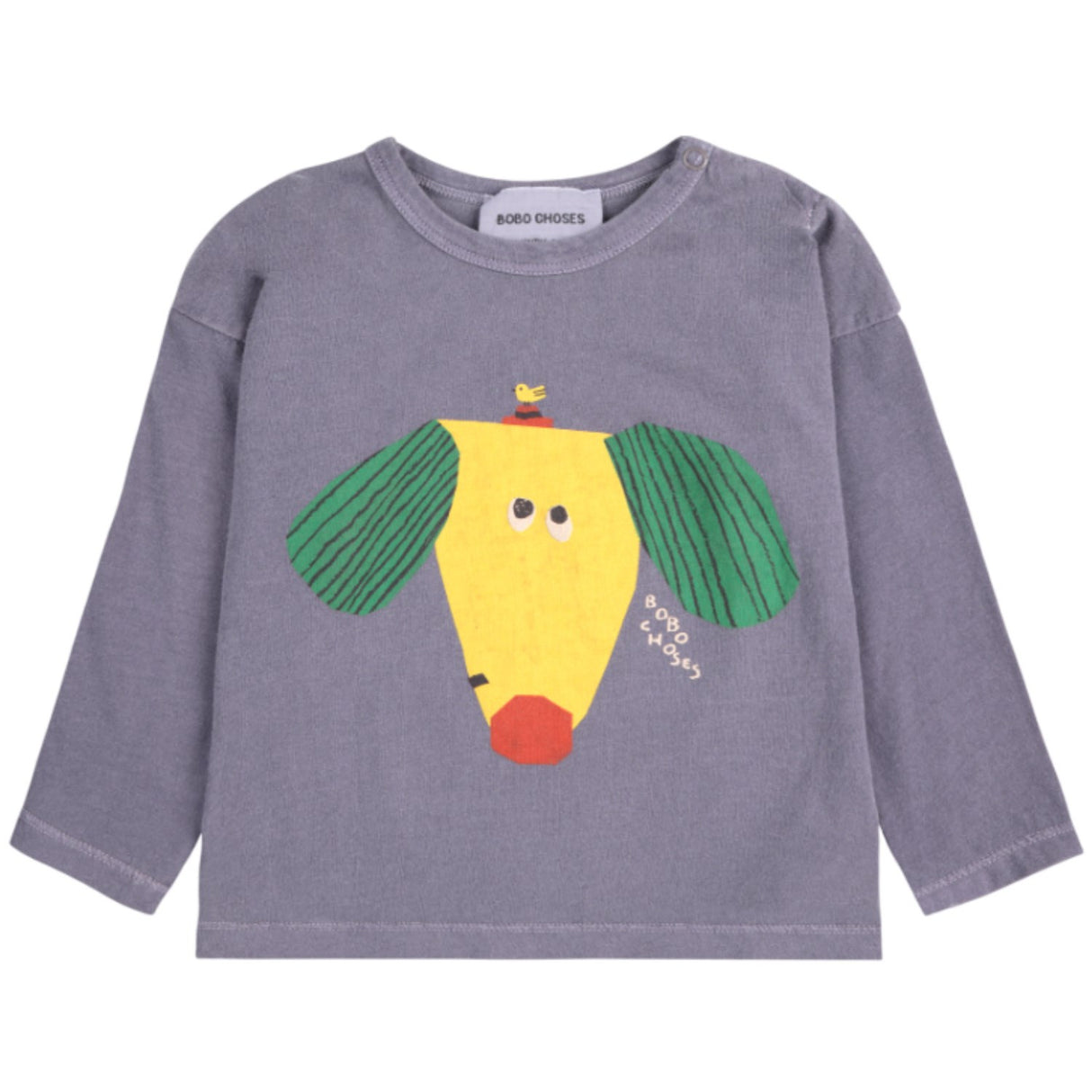 Bobo Choses Navy Blue Happy Dog Blus