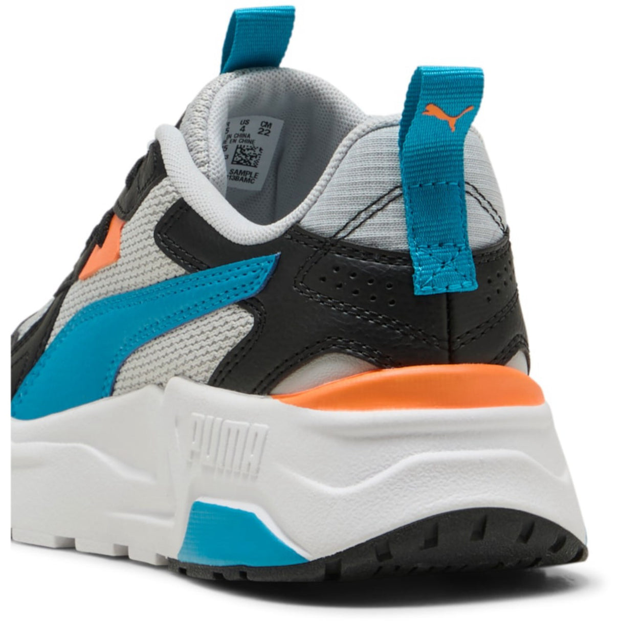 Puma Gray Trinity Lite Jr Sneakers