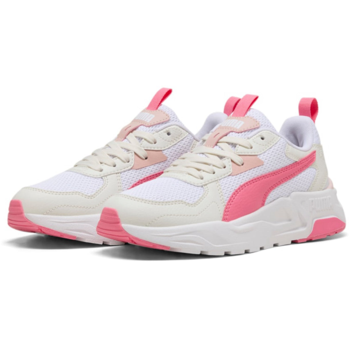 Puma White Trinity Lite Jr Sneakers