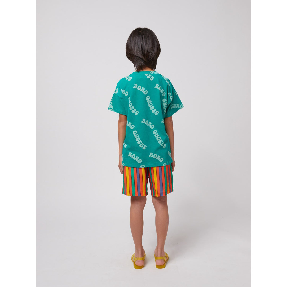 Bobo Choses Green Wavy Bobo Choses All Över T-Shirt