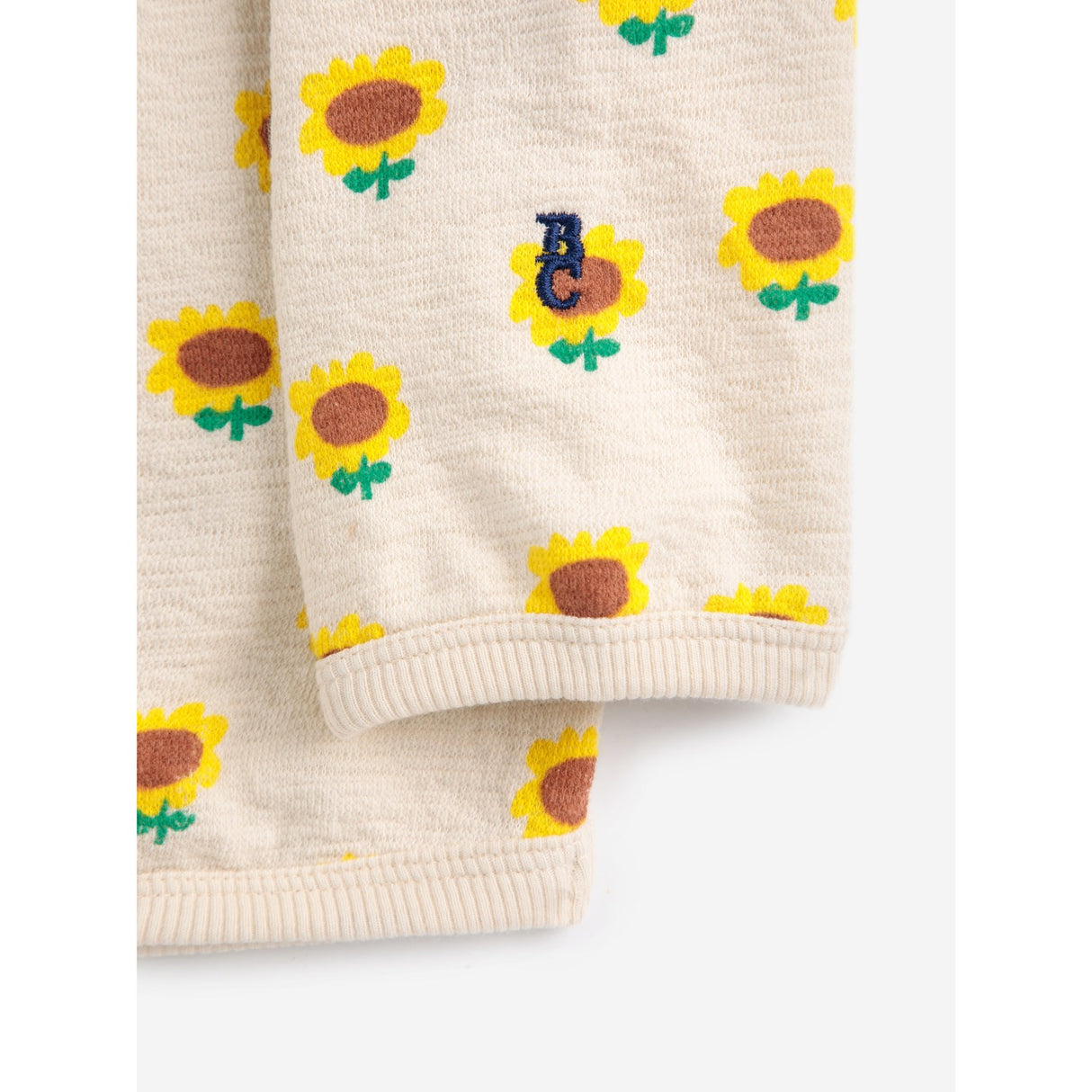 Bobo Choses Beige Sunflower All Över Sweatshirt
