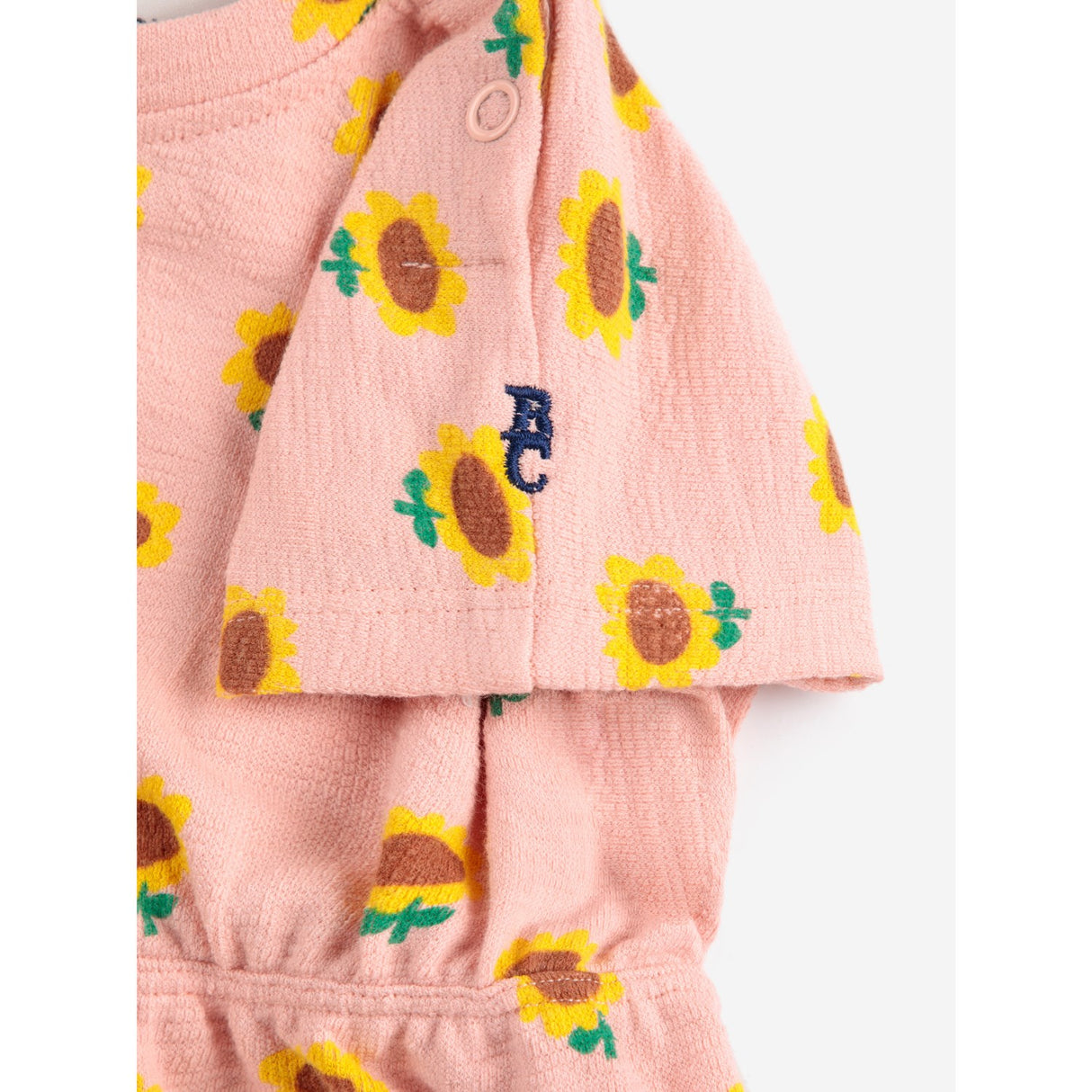 Bobo Choses Ljus Pink Sunflower All Över Klänning
