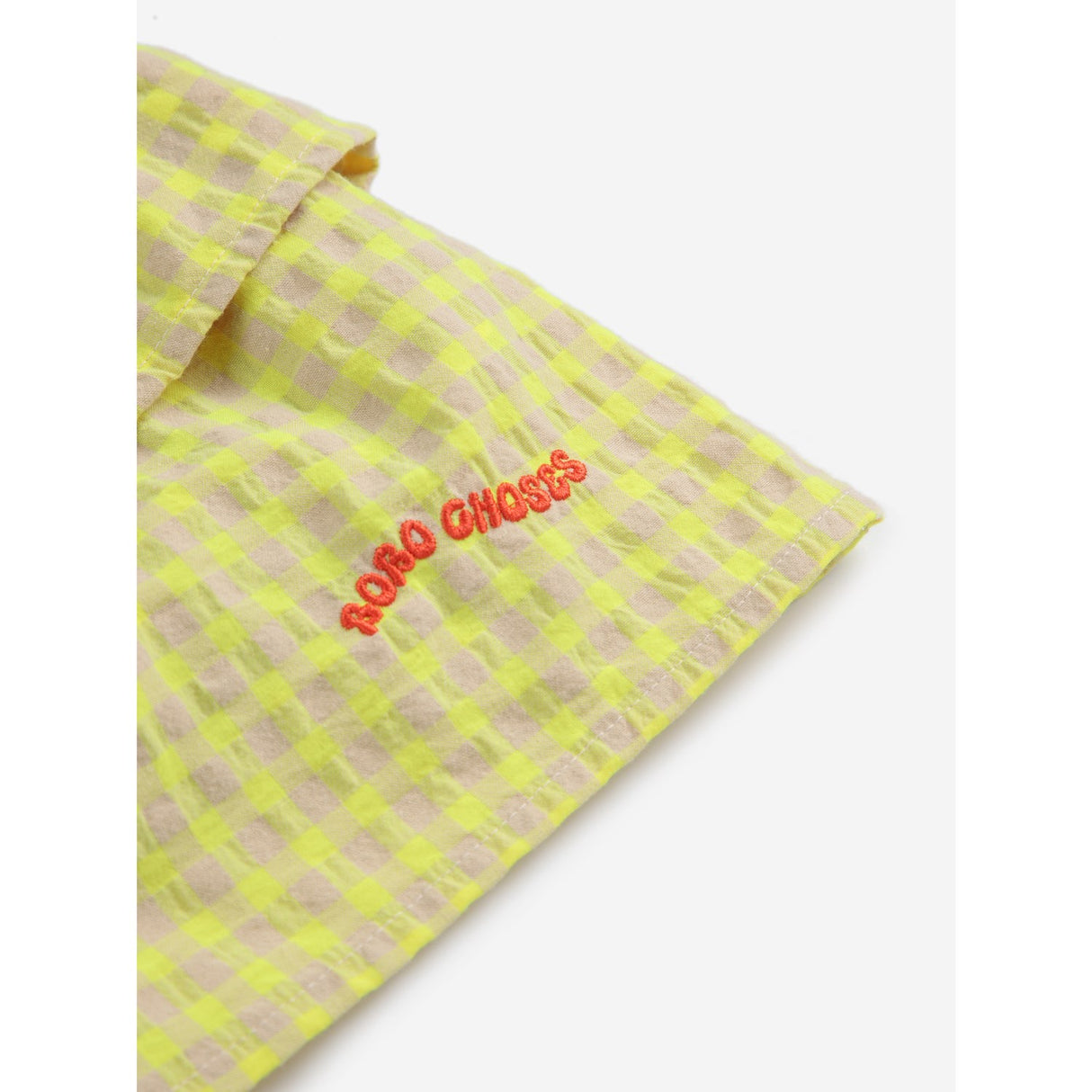 Bobo Choses Multicolor Vichy Ruffle Kjol