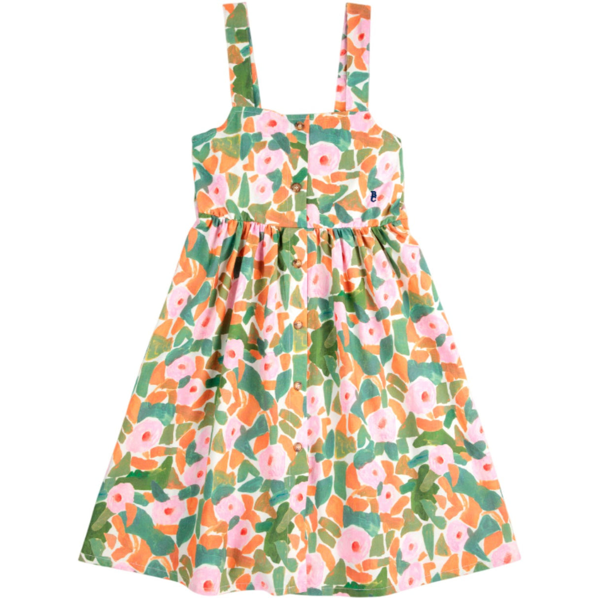 Bobo Choses Multicolor Floral Rem Klänning