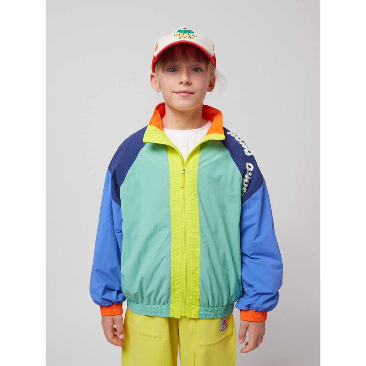 Bobo Choses Multicolor Wavy Bobo Choses Färg Block Tracksuit Jacka