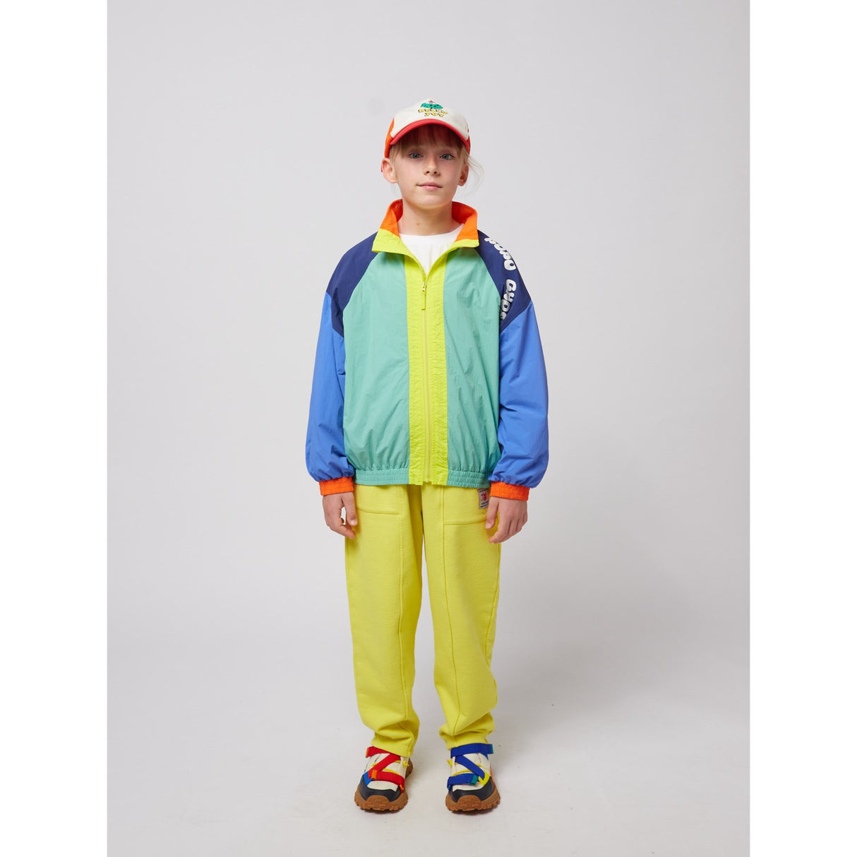 Bobo Choses Multicolor Wavy Bobo Choses Färg Block Tracksuit Jacka