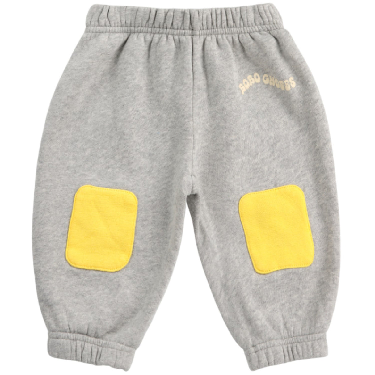 Bobo Choses Heather Grey Knee Patches Jogging Byxor