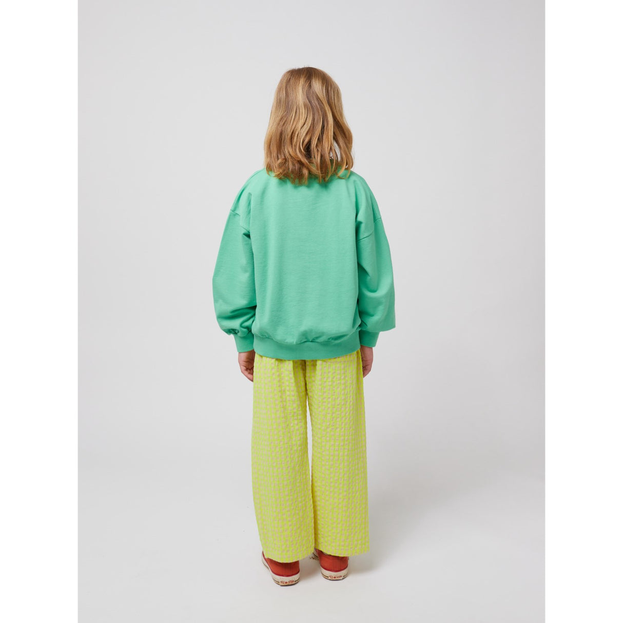Bobo Choses Ljus Green A Day At The Strand Sweatshirt