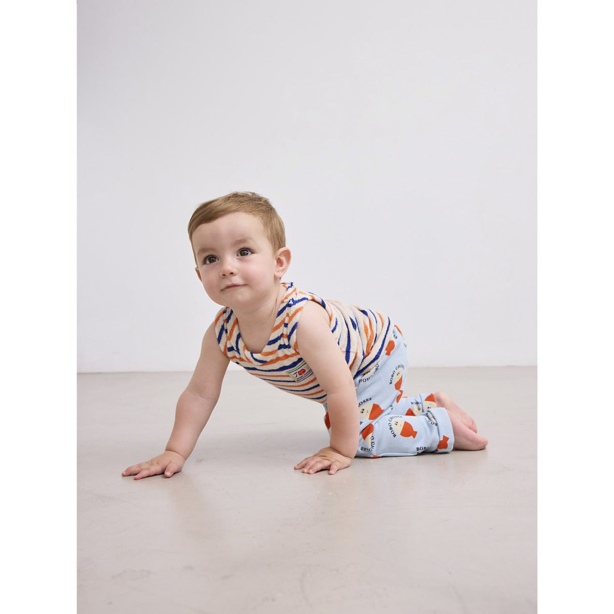 Bobo Choses Ljus Blue Morning Egg All Över Leggings