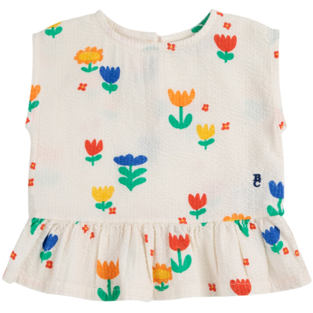 Bobo Choses Multicolor Garden Party All Över Woven Top