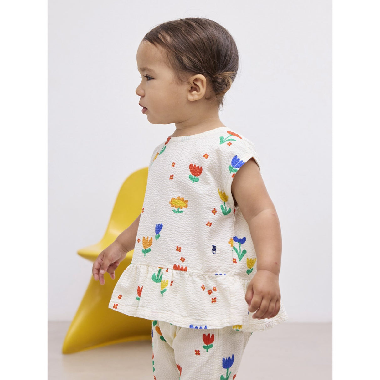 Bobo Choses Multicolor Garden Party All Över Woven Top