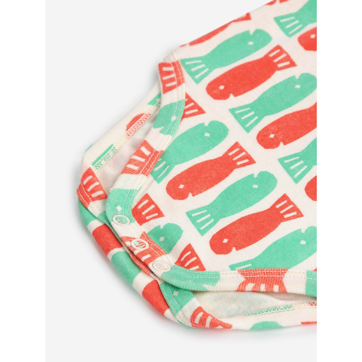 Bobo Choses Offwhite Lucky Fish All Över Body