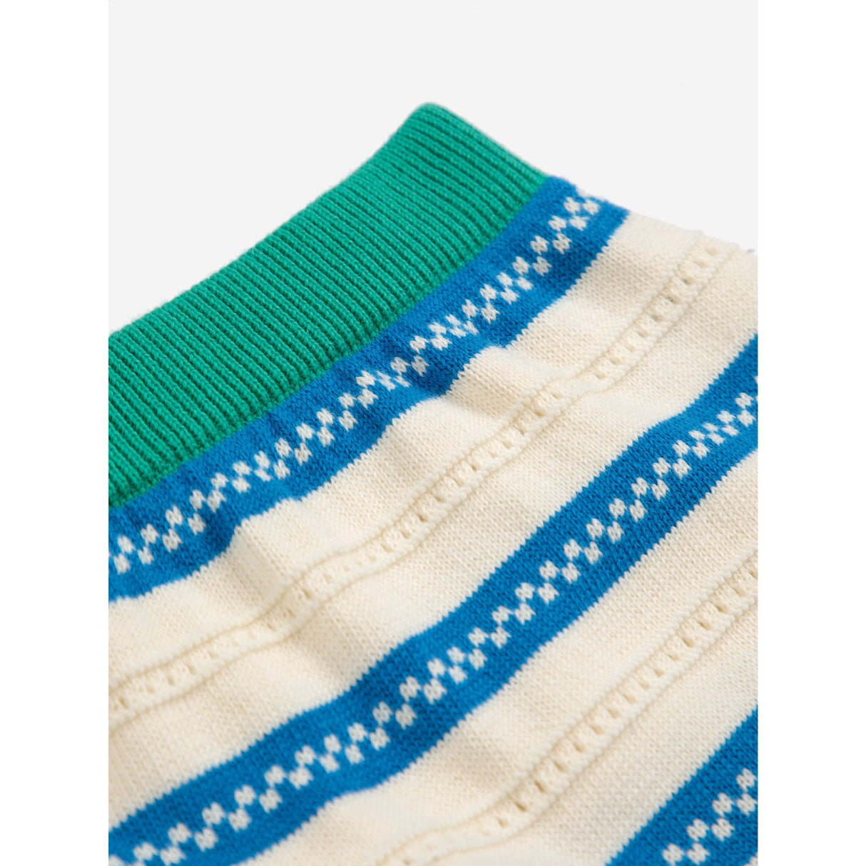 Bobo Choses Offwhite Lucky Fish Stickad Set