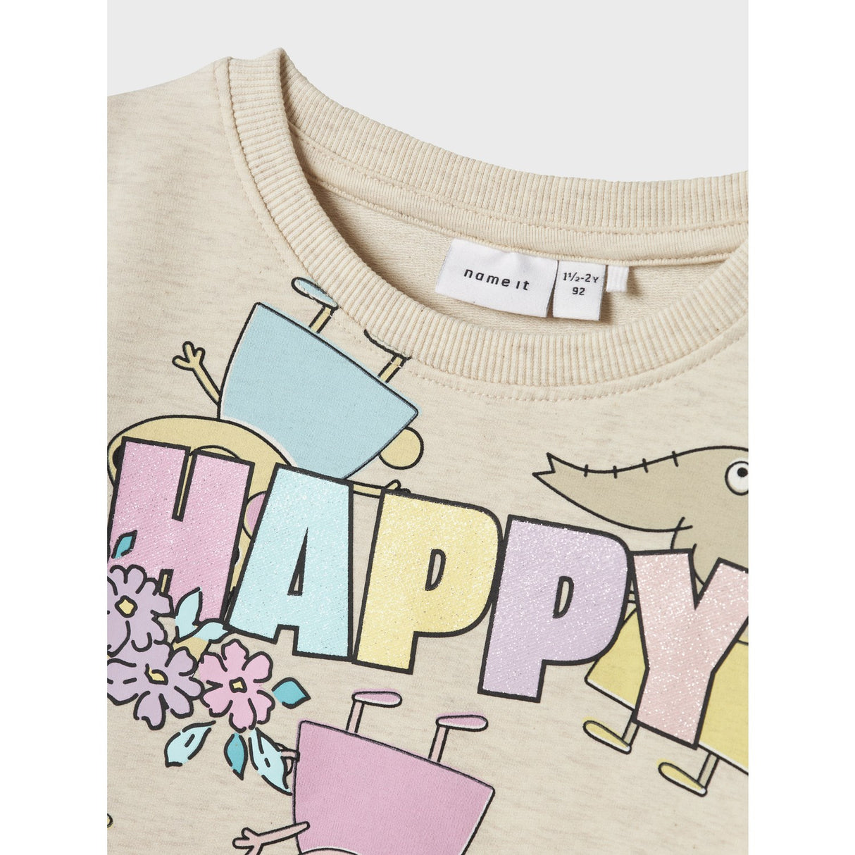 Name It Peyote Melange Fira Peppa Pig Sweat Klänning