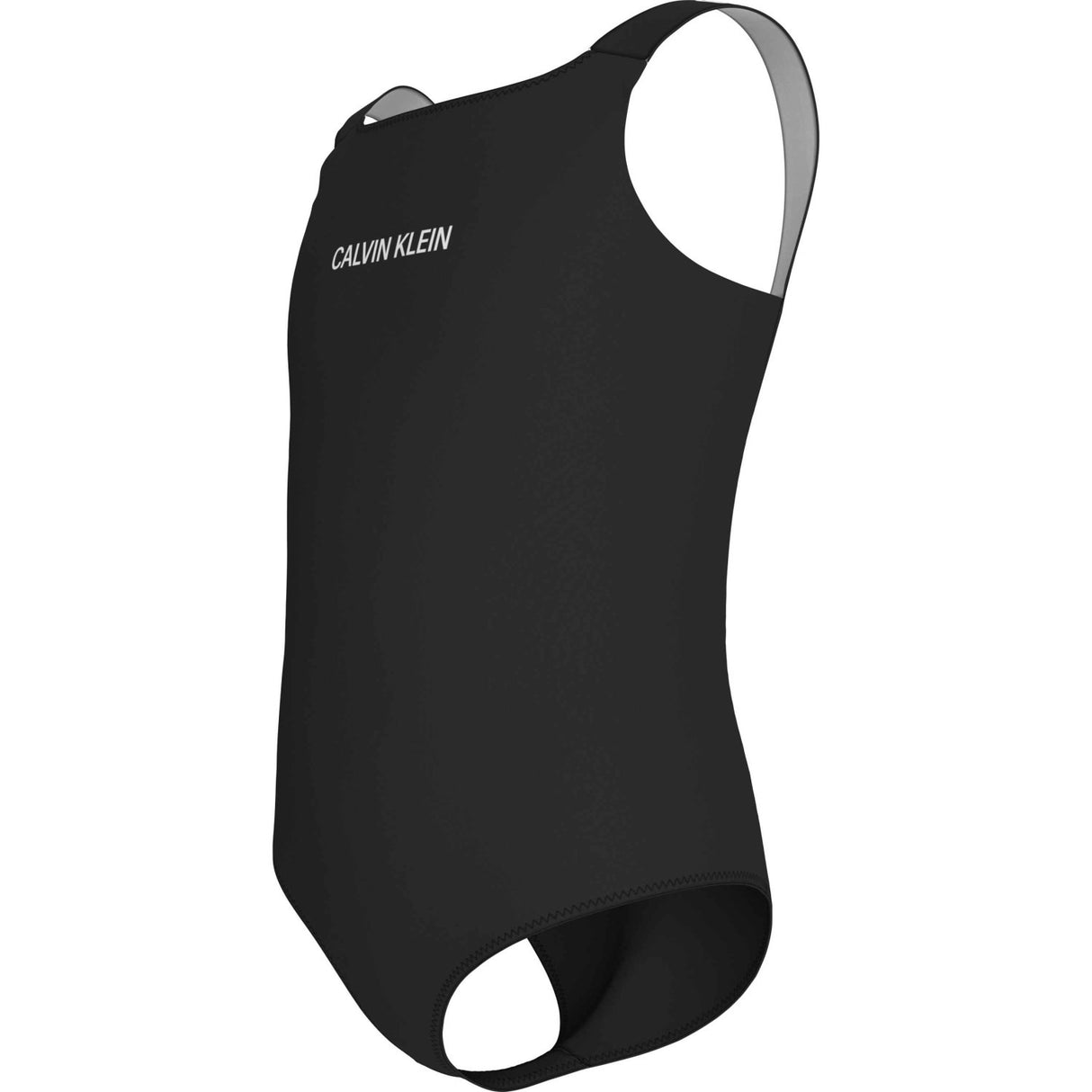 Calvin Klein Pvh Black Scoop Back Baddräkt