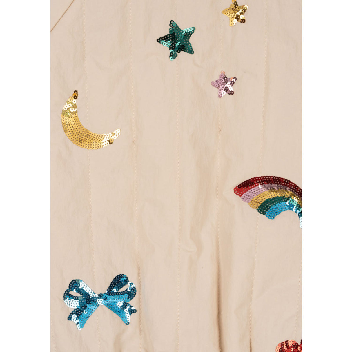 Konges Sløjd Smoke Gray Juno Paljet Bomberjacka