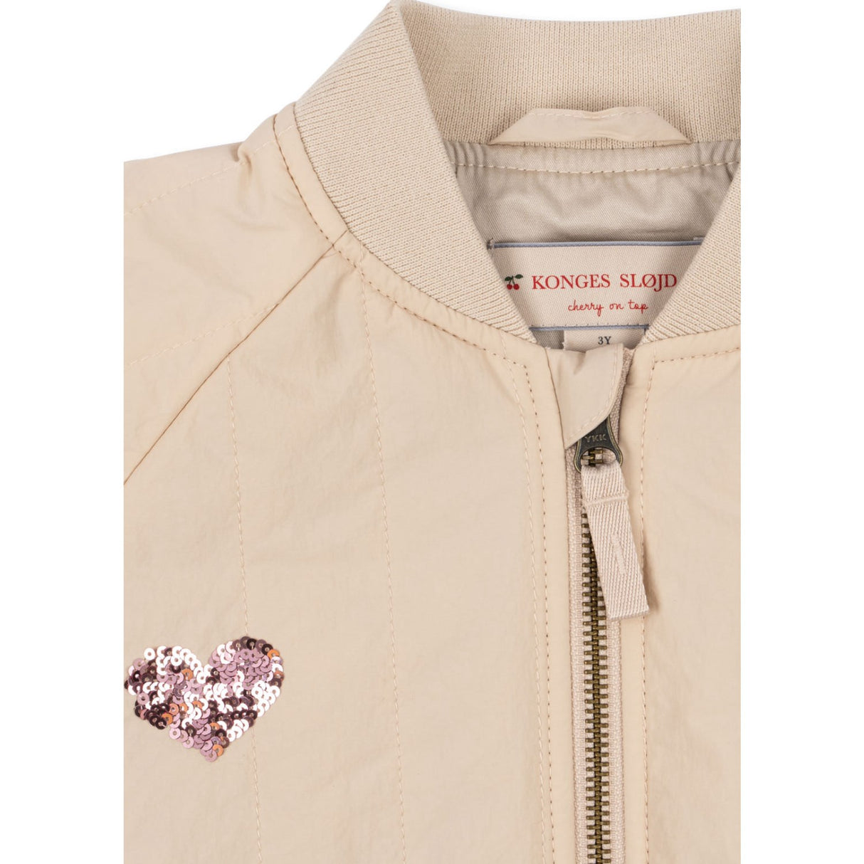 Konges Sløjd Smoke Gray Juno Paljet Bomberjacka