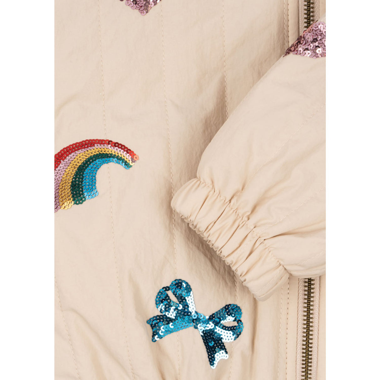 Konges Sløjd Smoke Gray Juno Paljet Bomberjacka