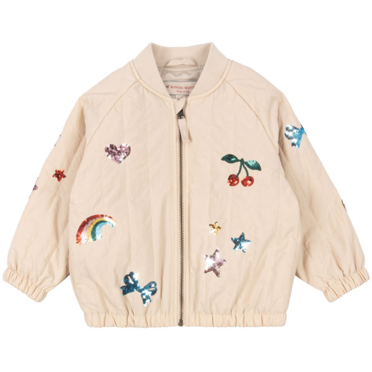 Konges Sløjd Smoke Gray Juno Paljet Bomberjacka