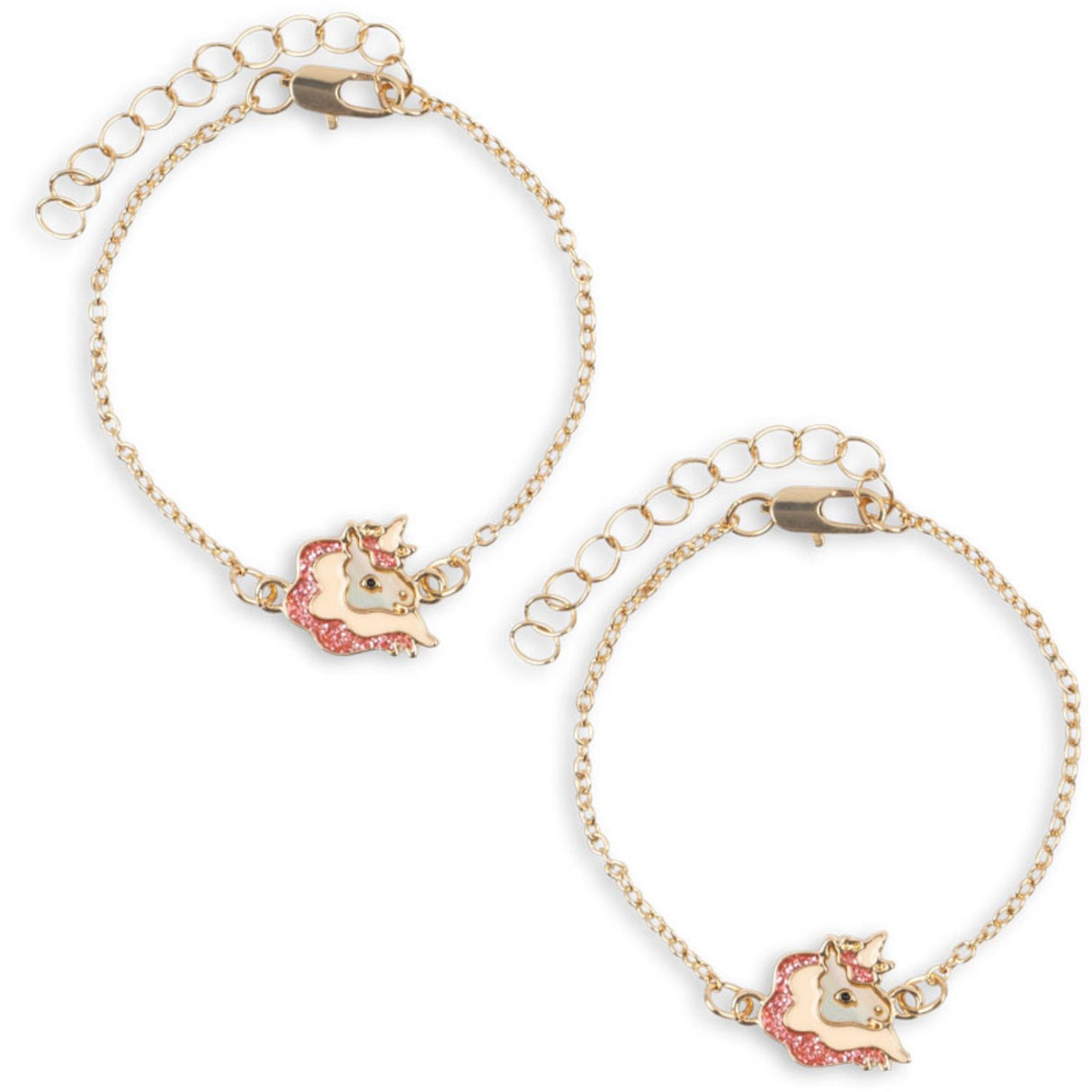 Konges Sløjd Gold 2 Pack Unicorn Bestie Bracelets