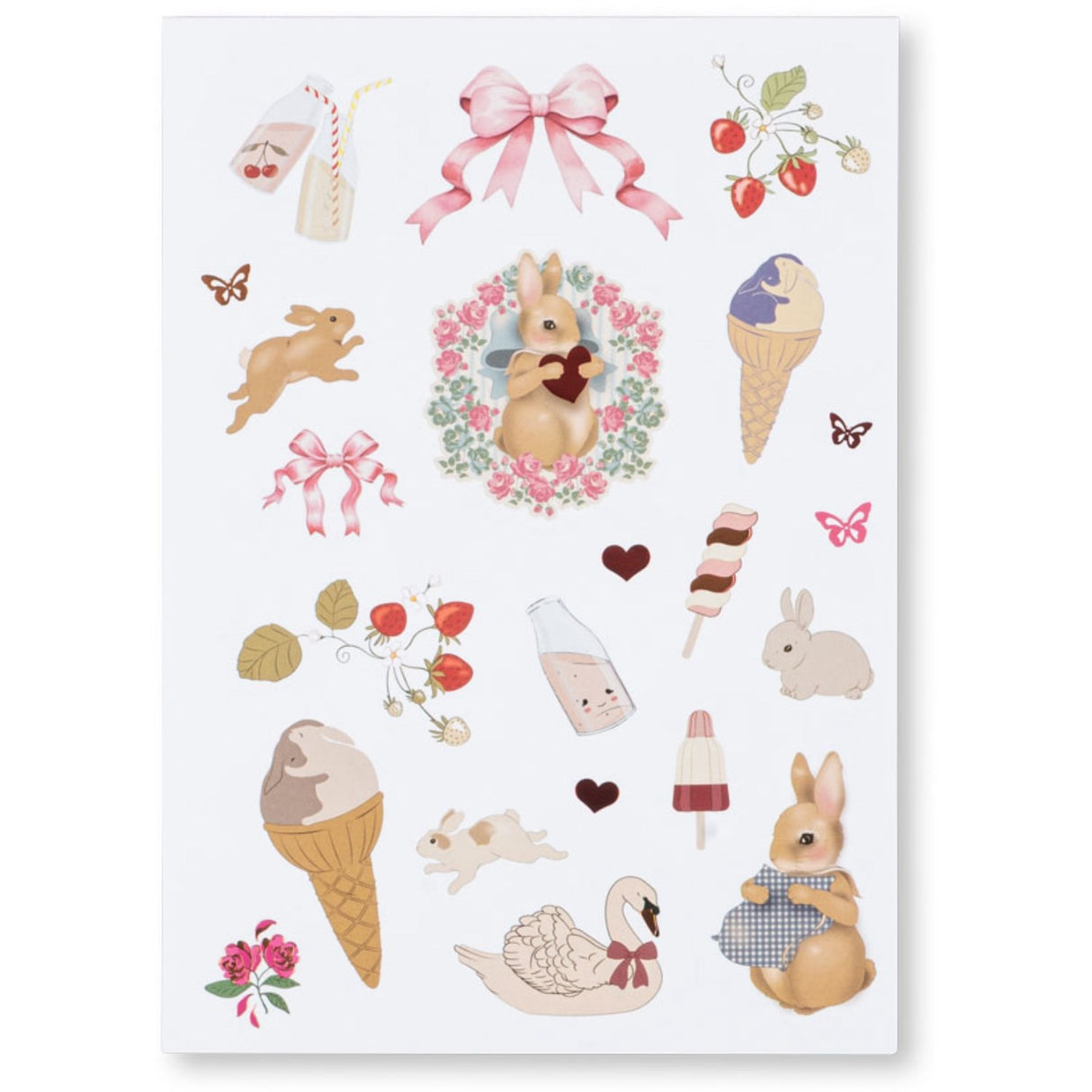 Konges Sløjd Pink A Klistermärke A Day