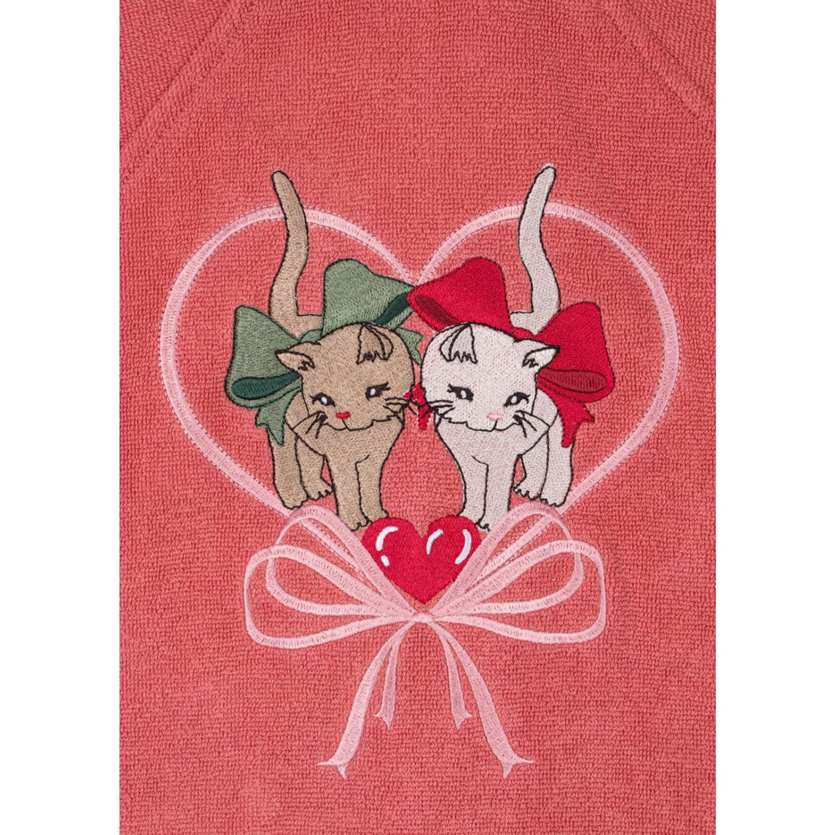 Konges Sløjd Flamingo Plume Terry Badrock Embroidery Gots