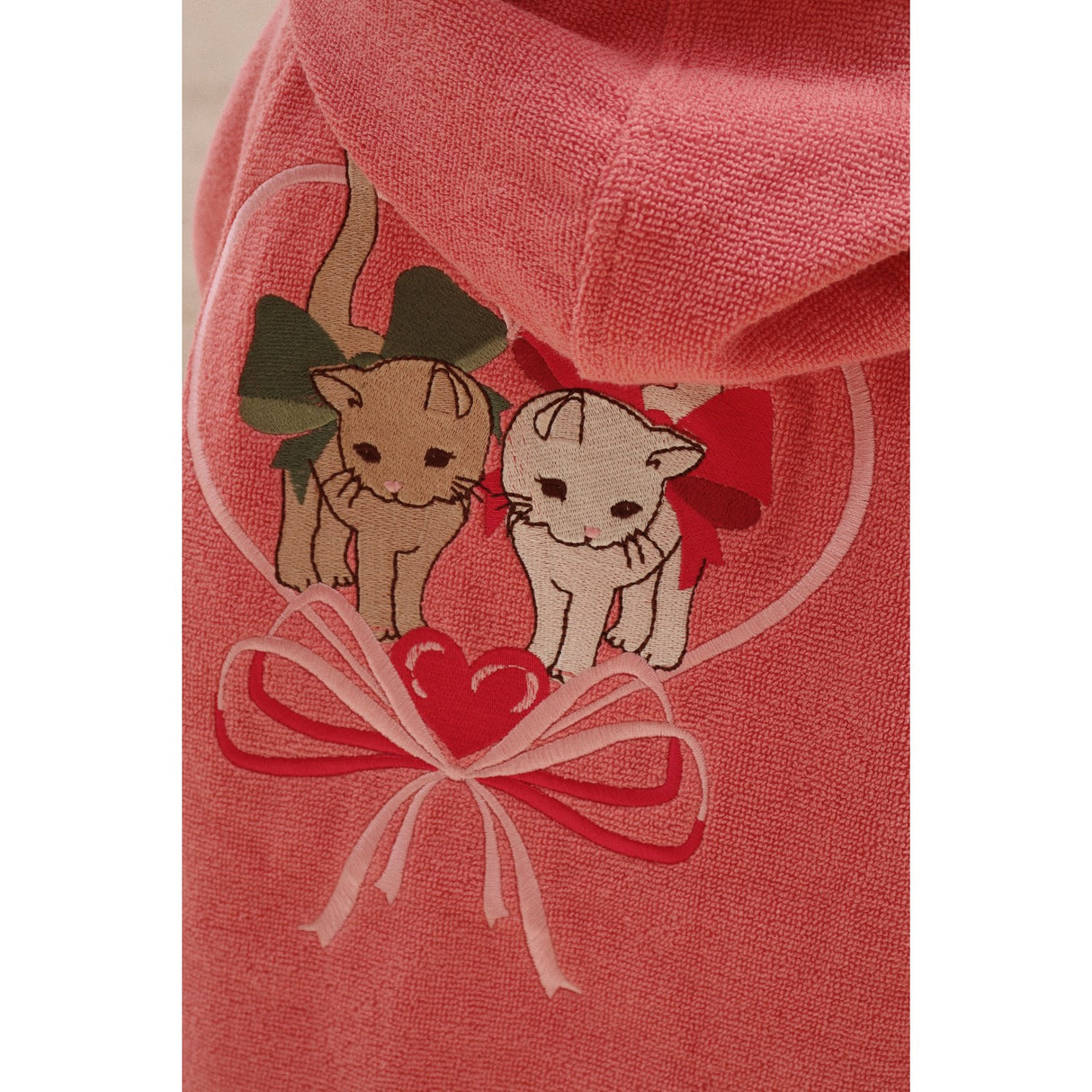 Konges Sløjd Flamingo Plume Terry Badrock Embroidery Gots