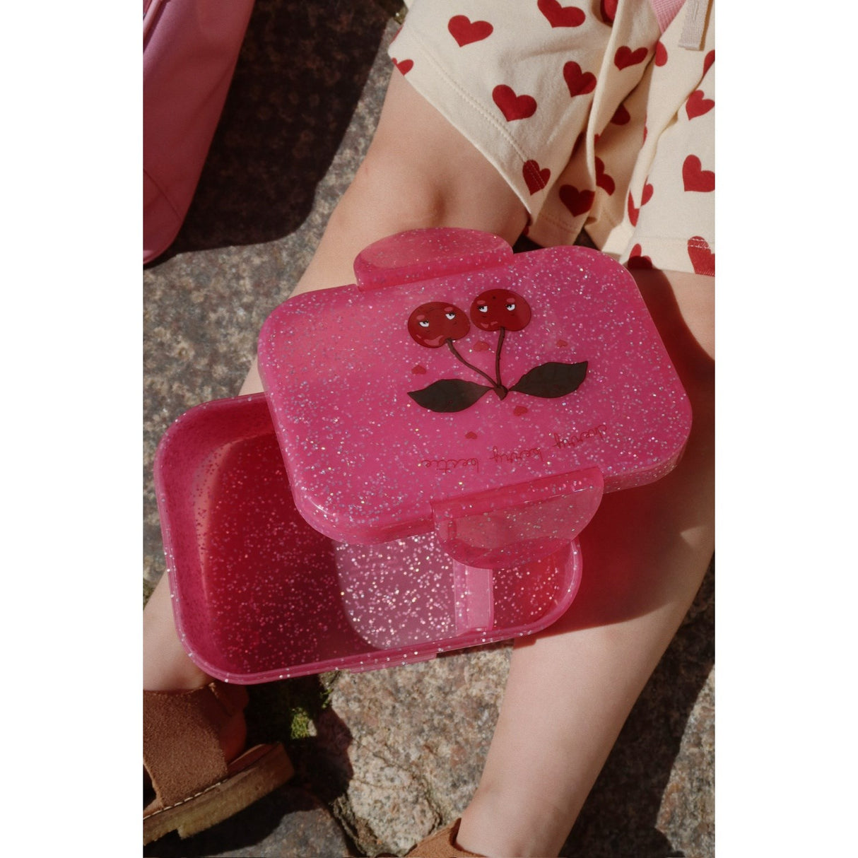 Konges Sløjd Cherry Glitter Matlåda Glitter
