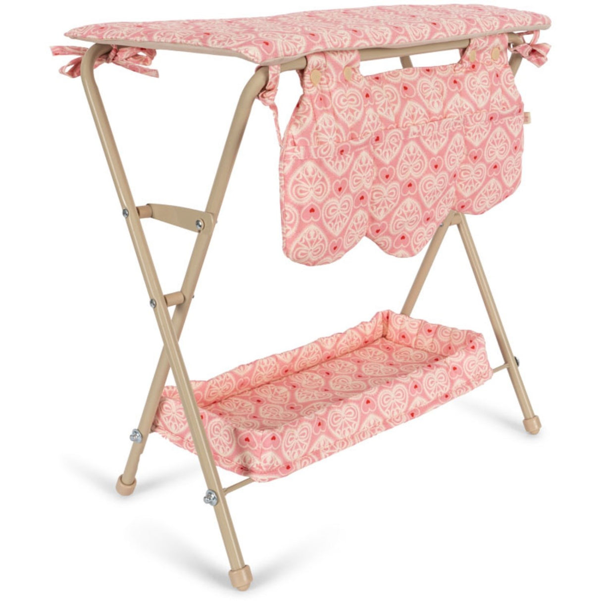 Konges Sløjd Lacy Pink Docka Skötbord