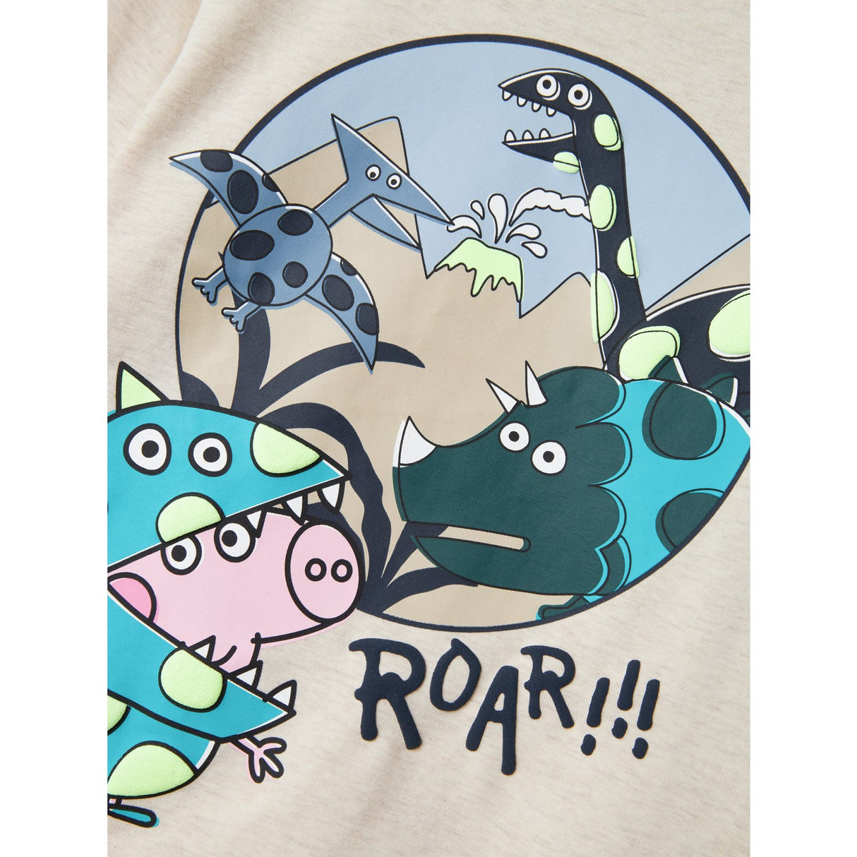 Name It Peyote Melange Fry Peppa Pig Regular Blus