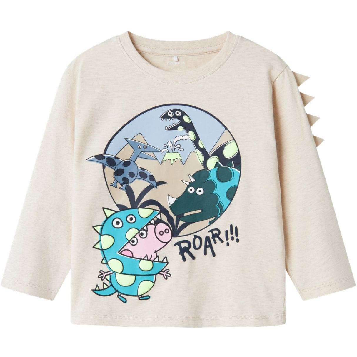 Name It Peyote Melange Fry Peppa Pig Regular Blus