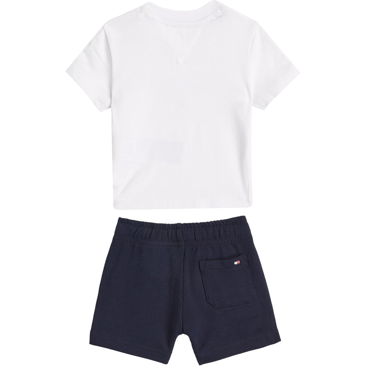 Tommy Hilfiger Dark Night Navy Monotype Tee Och Kort Set