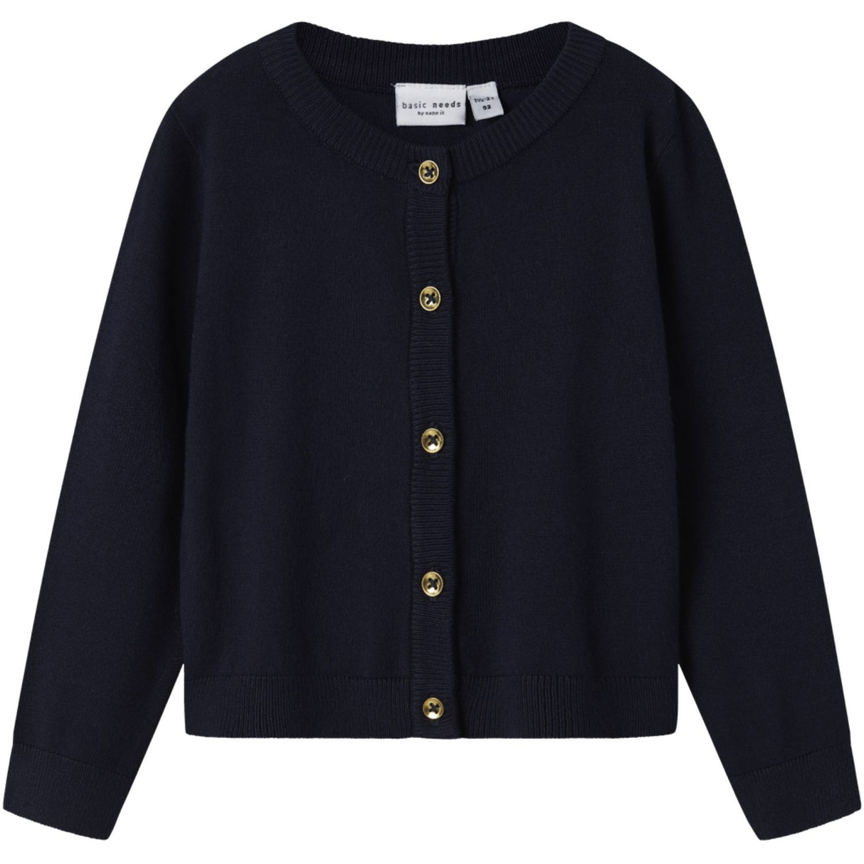 Name It Navy Blazer Valma Kort Stickad Cardigan